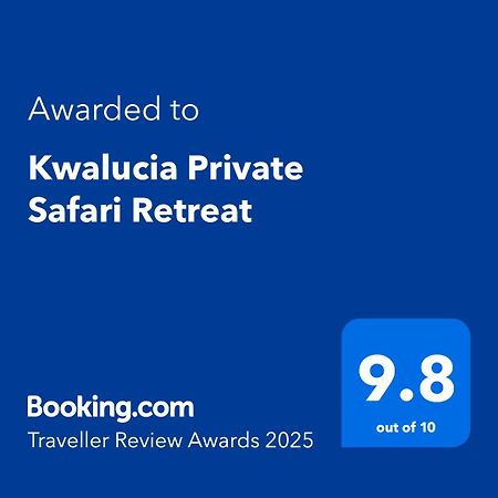 Hotel Kwalucia Private Safari Retreat Saint Lucia Estuary Zewnętrze zdjęcie